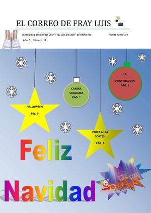 Nº 12 PERIÓDICO "EL CORREO DE FRAY LUIS"