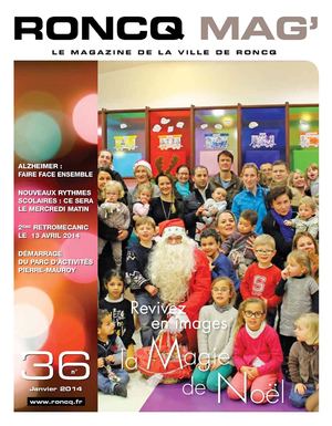 Roncq Mag n°36 - janvier 2014