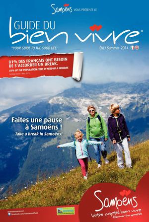 Samoëns - Le guide du bien-vivre été 2014 - FR/EN
