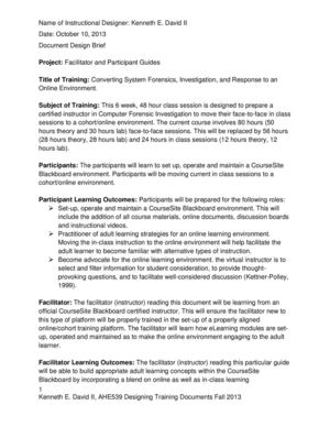 Document Design Brief 4.5