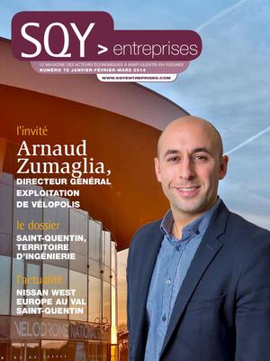 SQY Entreprises n°75 - janvier / février / mars 2014