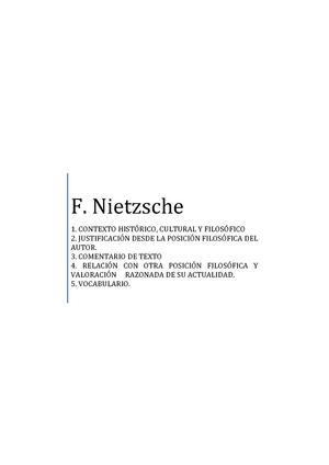 Nietzsche