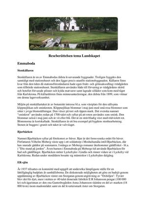 kulTuren tema landskapet