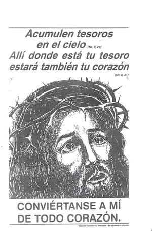 Acumulen tesoros en el cielo