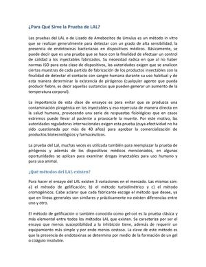 Prueba LAL