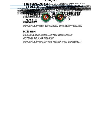 BAHAGIAN HAL EHWAL MURID 2013-terkini