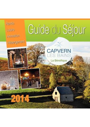 Guide du Séjour Capvern 2014