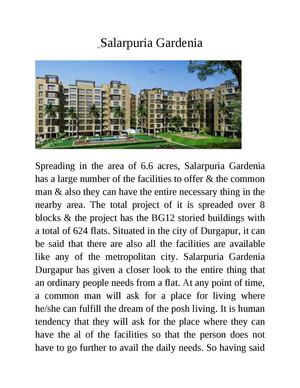 Salarpuria Gardenia