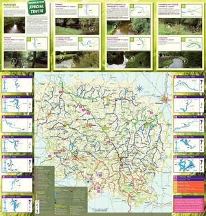 La Pêche en Creuse - Carte