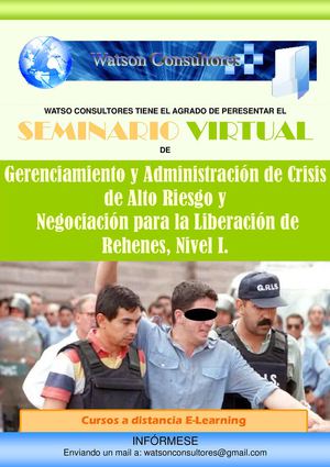 Seminario a Distancia de Negociación para la Liberación de Rehenes