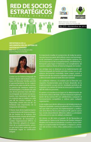 Boletin Vitual Red de Socios Estrategicos 