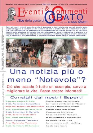 53 Eventi & Commenti X31 08 09 pag. 01 80