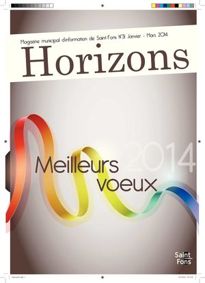 Horizons n°31 Janvier-Mars 2014