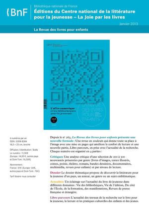 Catalogue des publications de La joie par les livres - Bnf