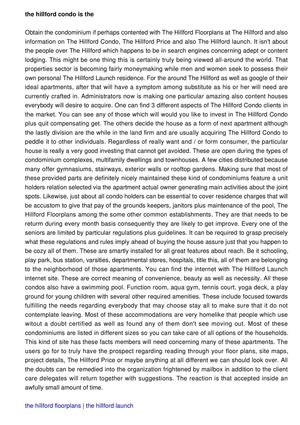 The Hillford Condo is among the most frequent house which you could discover in Jalan Jurong Kechil which numerous creature comforts can be bought. 