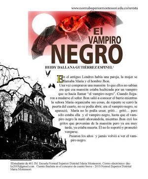 El vampiro negro