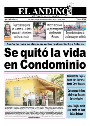 Diario El Andino - Lunes 30 de Diciembre de 2013