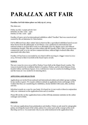 July 2014 Information