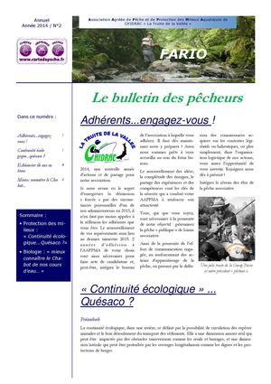 Lettre annuelle_2014_AAPPMA CHIDRAC