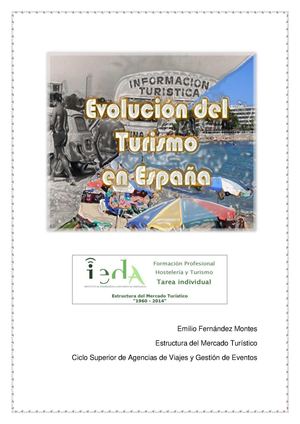 Evolución del Turismo en España 1960 - 2014