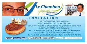 Invitation galette des rois