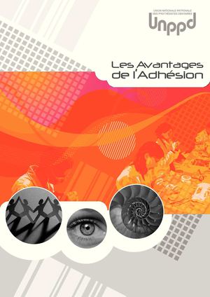 Les avantages de l'adhésion à l'UNPPD