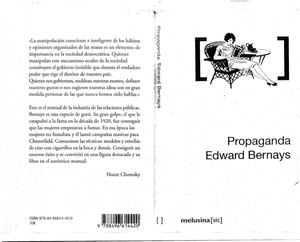 Propaganda - Edward Bernays