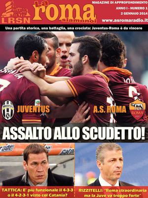 MAGAZINE "LA ROMA SIAMO NOI" - Juventus-Roma
