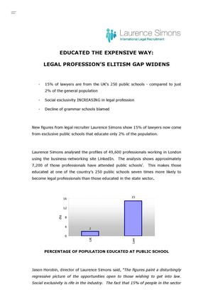 Laurence Simons - Educated the Expensive Way