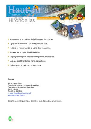 La Ligne des hirondelles