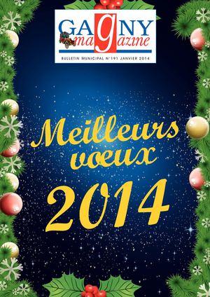 Gagny magazine n°191 - janvier 2014