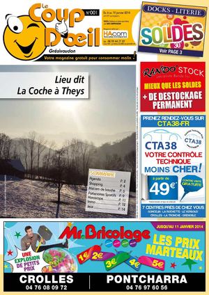 Le Coup d’œil Grésivaudan n°1 - 6/01/2014