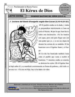 LECTIO BAUTISMO A
