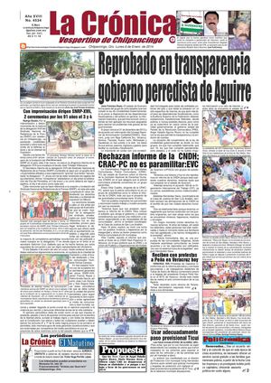 CRONICA LUNES 6 DE ENERO No. 4534