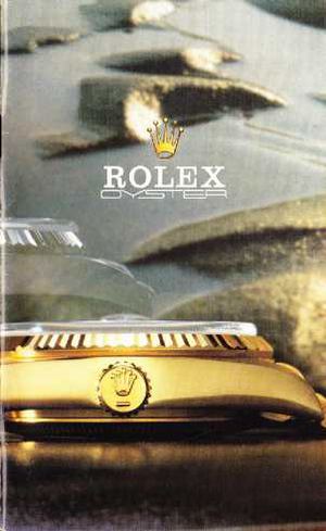 rolex oyster catalogue 1984 english