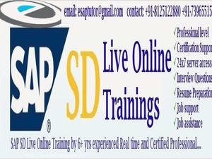 SAP SD ONLINE TRAINING