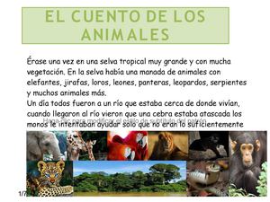 EL CUENTO DE LOS ANIMALES