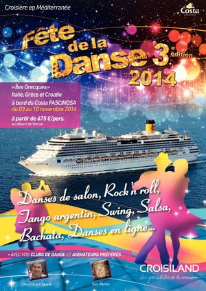 Croisière fête de la danse
