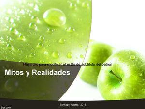 Mitos y realidades De Los Alimentos