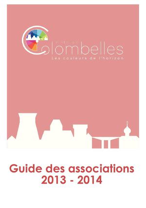 Guides des associations de Colombelles_2013_2014