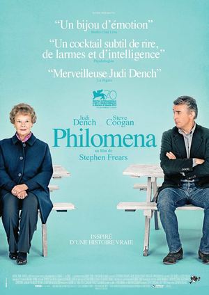  PHILOMENA Un film de Stephen Frears avec Judi Dench, Steve Coogan.