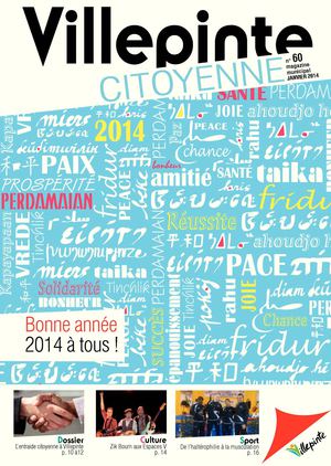 Villepinte citoyenne n°60 - Janvier 2014