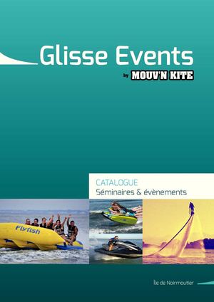 Glisse Events Séminaire Noirmoutier