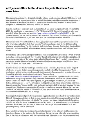 How to Build Your Isagenix Business As an Associate