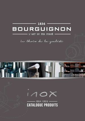 CATALOGUE INOX BOURGUIGNON 2014-2015