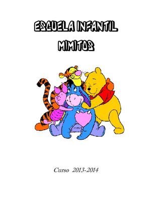 Folleto informativo Escuela Mimitos