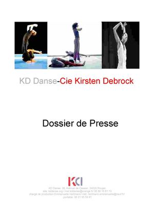 Dossier de presse KD Danse