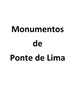 Ponte de Lima Monumental