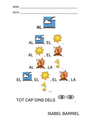 Al cel (Poema amb monosíl·labs)