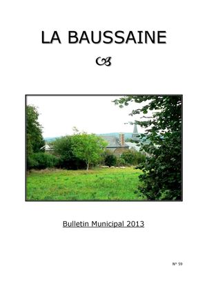 bulletin municipal n° 59 - 2013